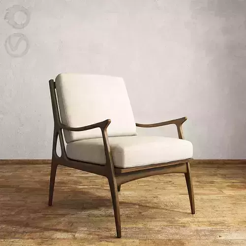 Bassett Serena Armchair 3D model