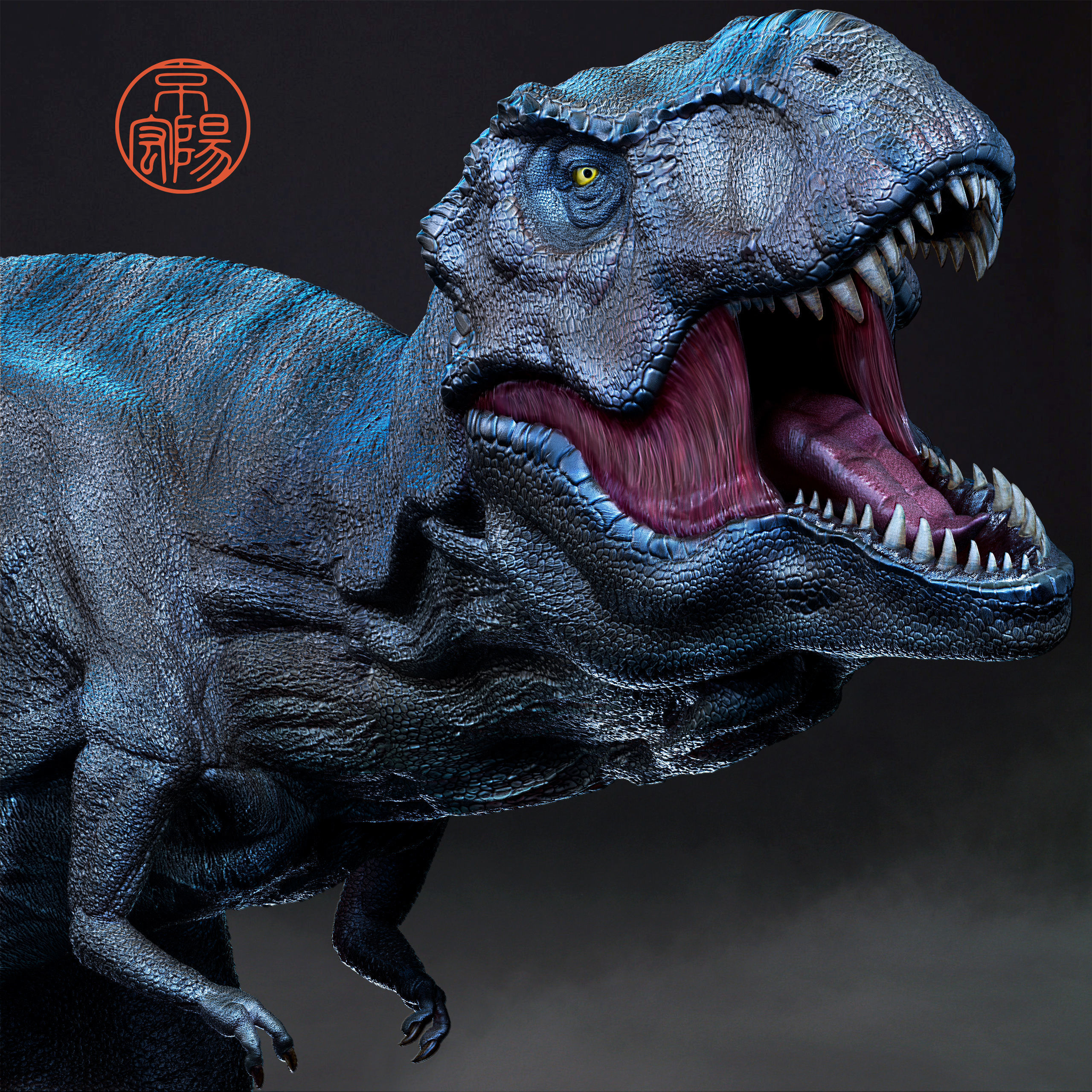 Tyrannosaurus Rex for 3D print 3D print model_8