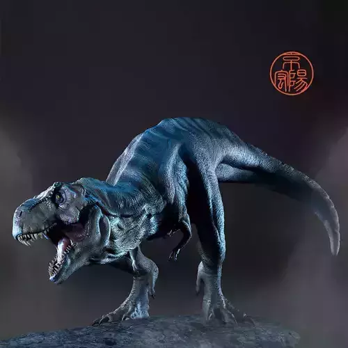 Tyrannosaurus Rex for 3D print 3D print model
