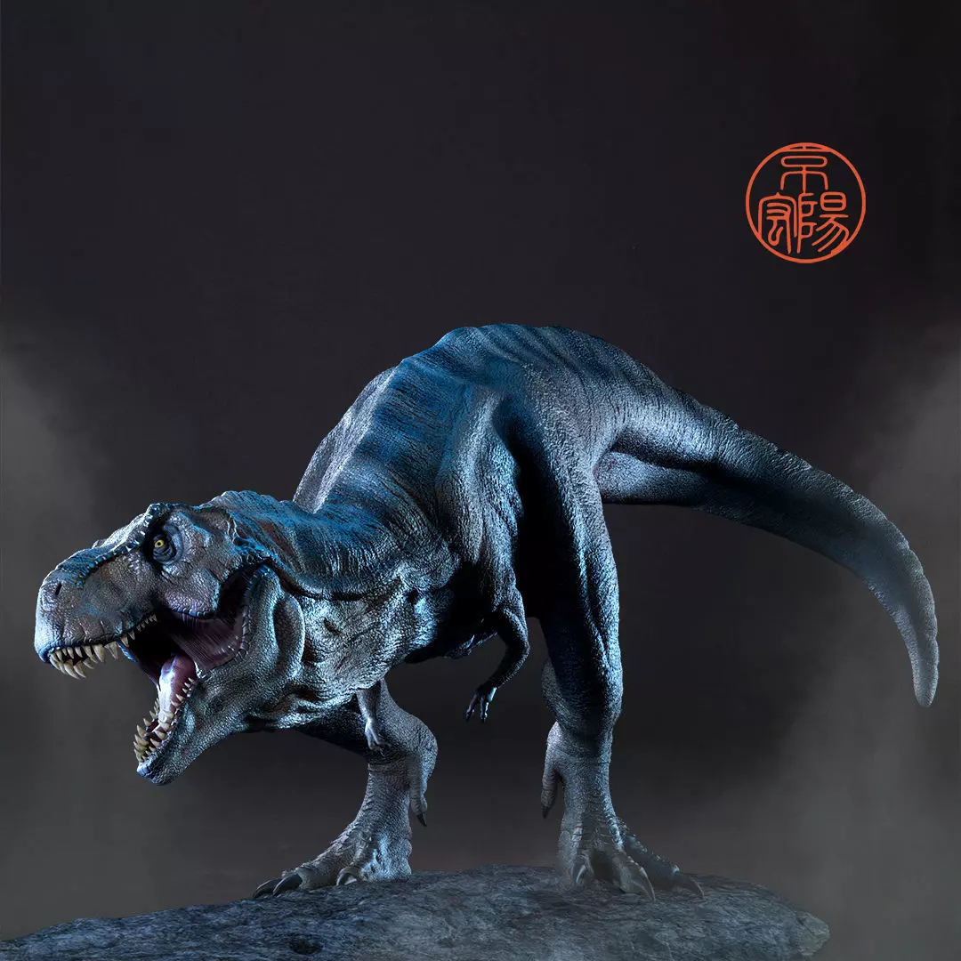 Tyrannosaurus Rex for 3D print 3D print model_0