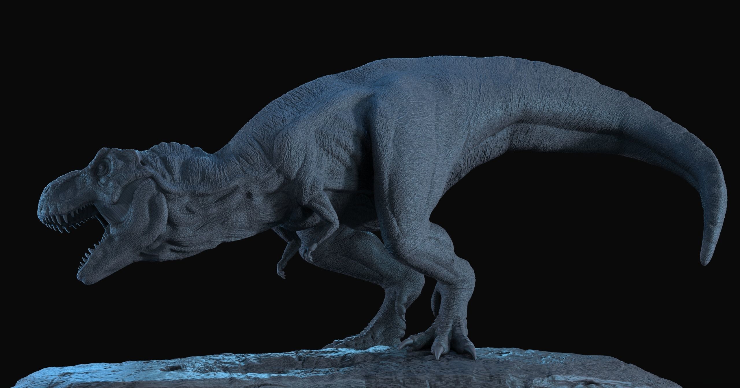 Tyrannosaurus Rex for 3D print 3D print model_3