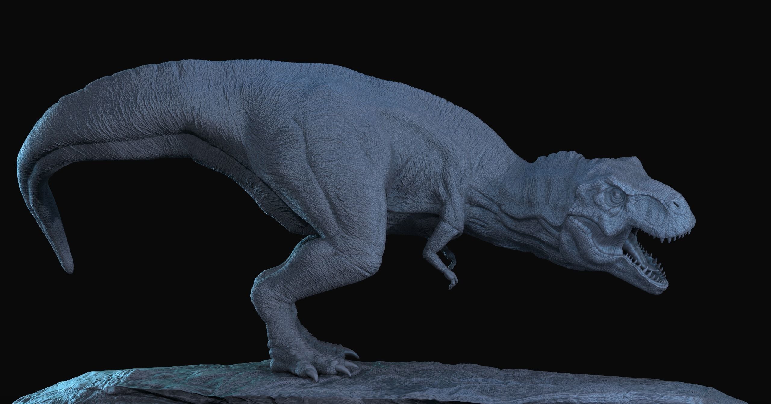 Tyrannosaurus Rex for 3D print 3D print model_2