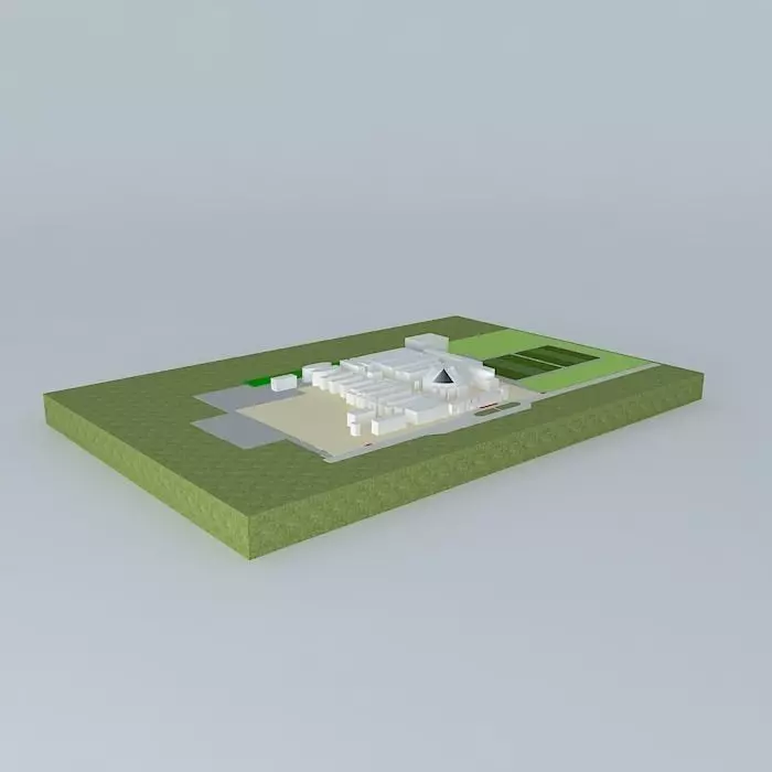 Map Agroleite 2008 3D Free 3D model_0