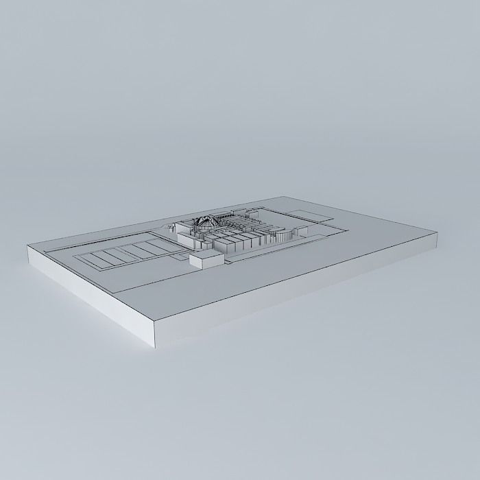 Map Agroleite 2008 3D Free 3D model_4