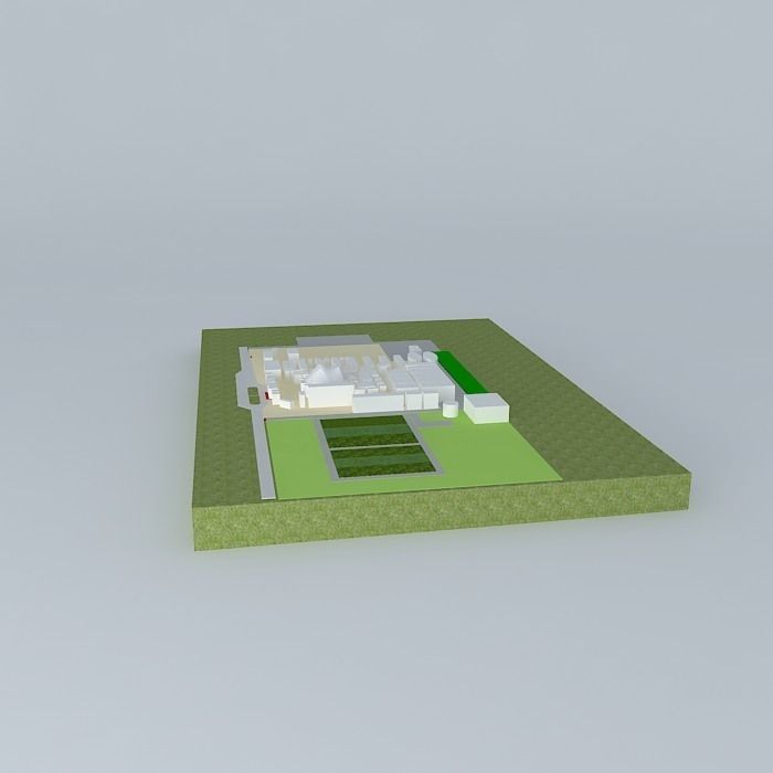 Map Agroleite 2008 3D Free 3D model_2