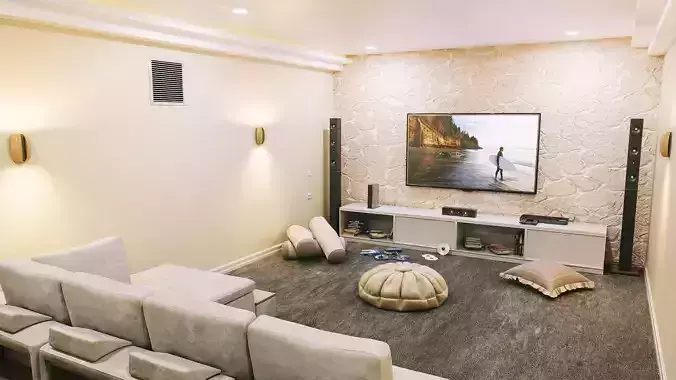 Modern Theatre Room