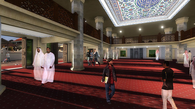 MOSQUE 1 3D model