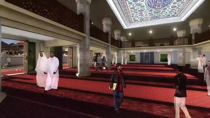 MOSQUE 1 3D model