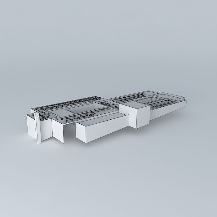 Jerusalem train station Free 3D model_4