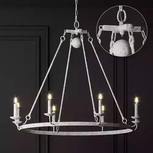 Ballard Designs Tucker Chandelier 3D model