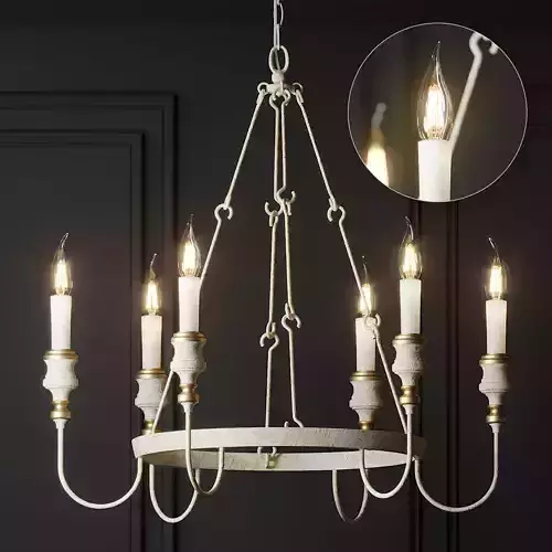 Ballard Designs Kira Chandelier 3D model
