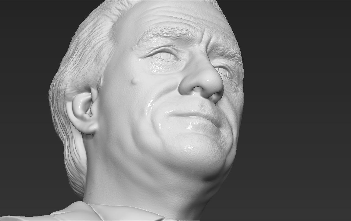 Robert De Niro bust 3D printing ready stl obj formats 3D print model_20