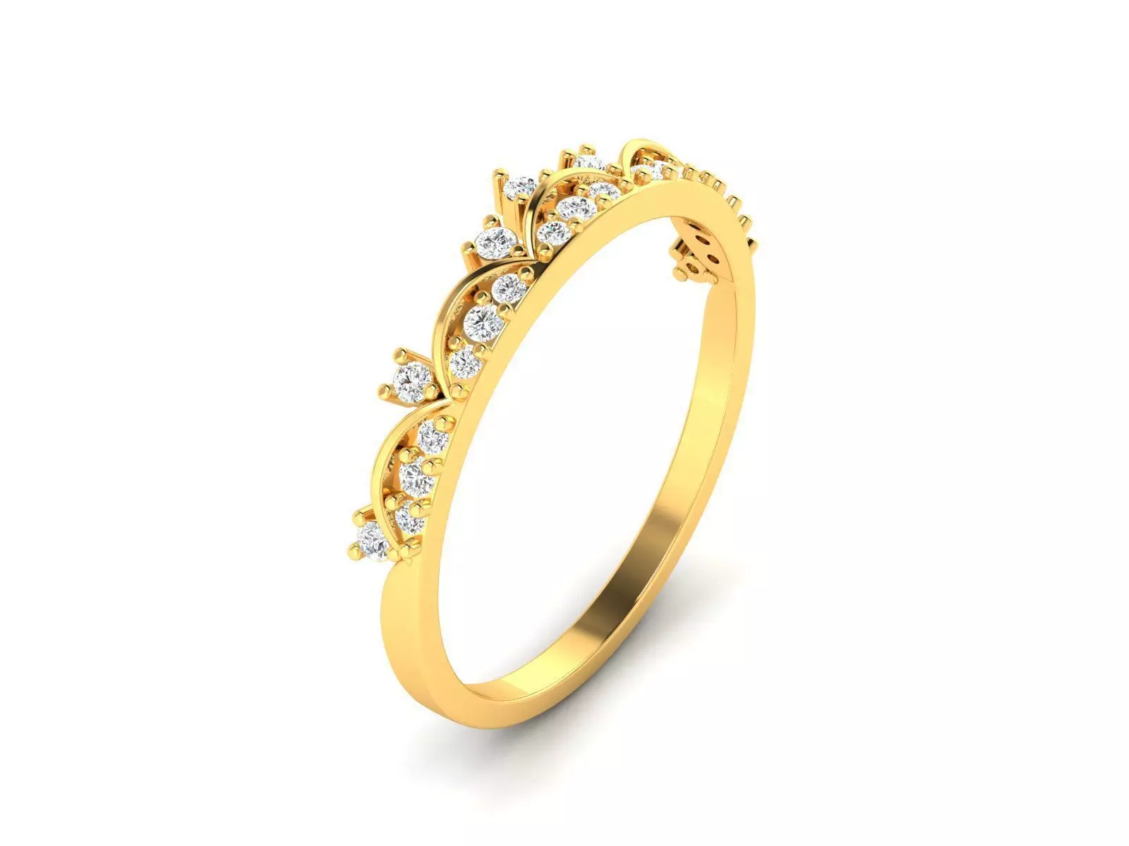 Women Band Ring 3dm render detail 3D print model