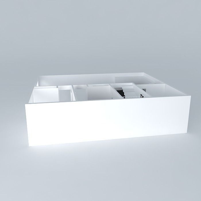 Stage 2  house  desing Free 3D model_2