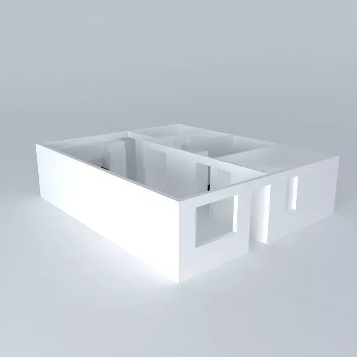 Stage 2  house  desing Free 3D model_0