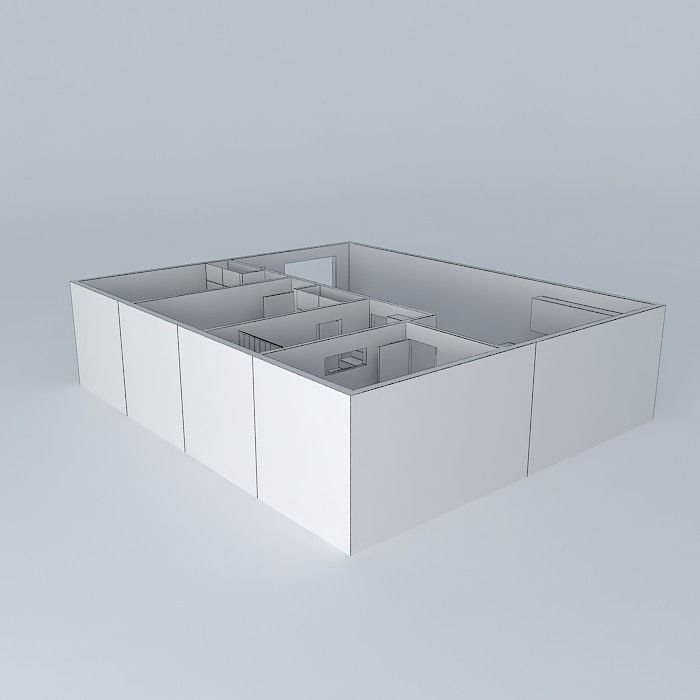 Stage 2  house  desing Free 3D model_4