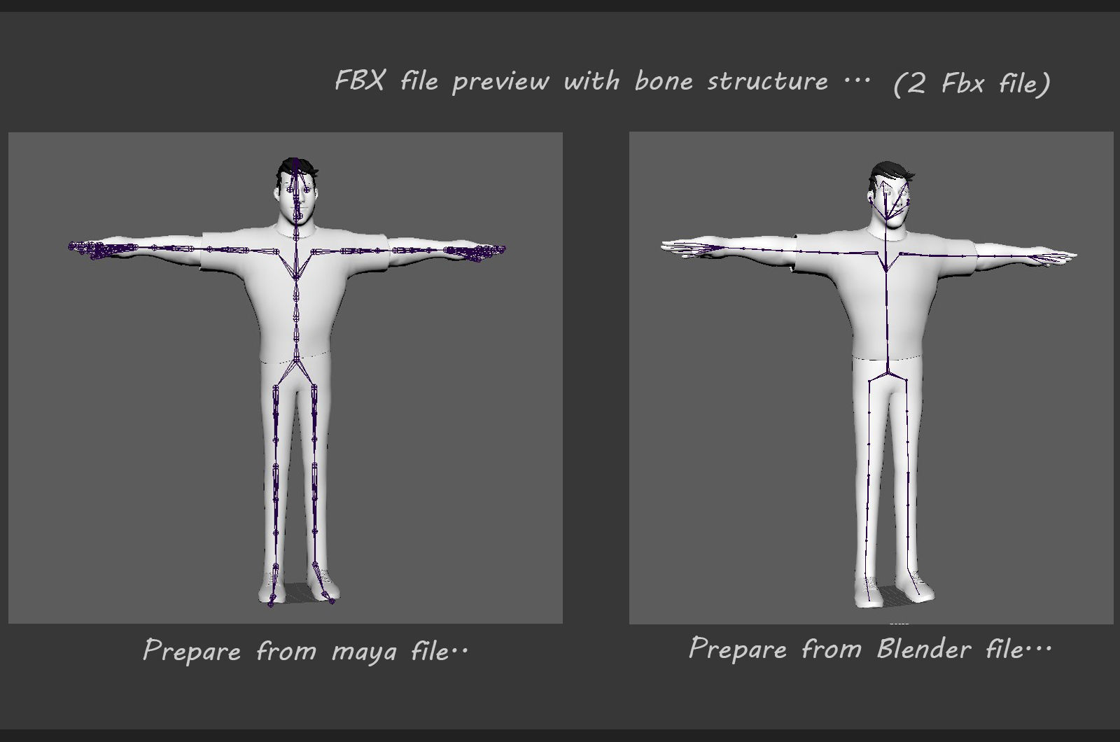 David Cartoon character Rig 3D model_37