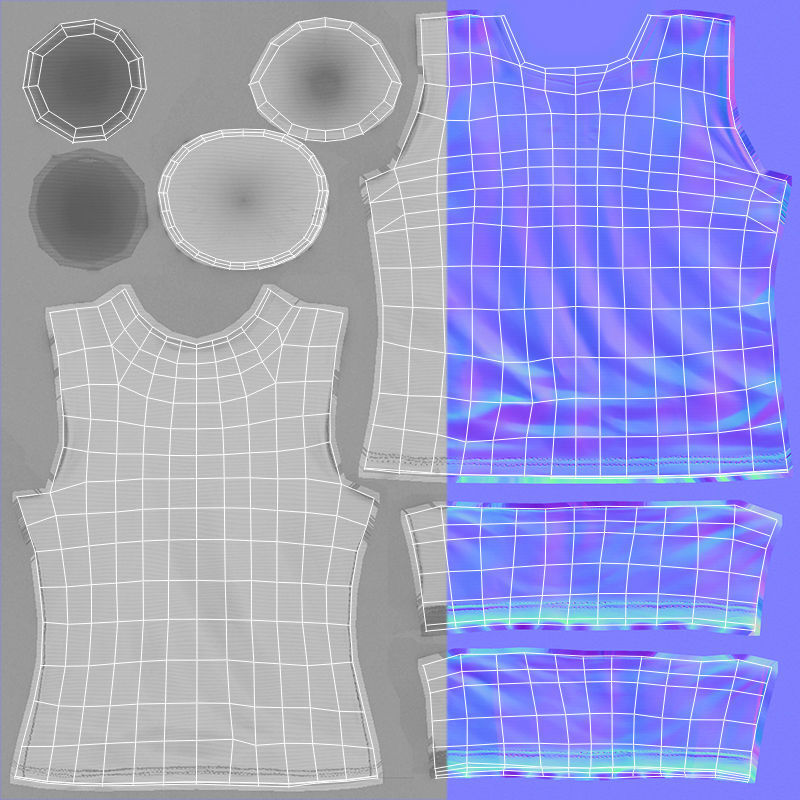 David Cartoon character Rig 3D model_30