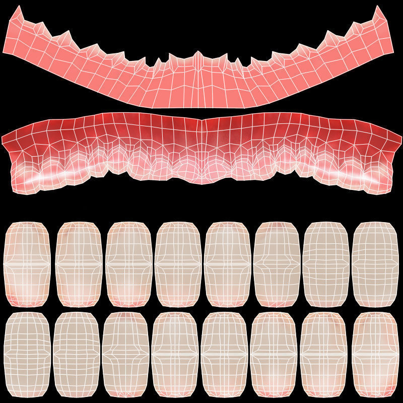 David Cartoon character Rig 3D model_33