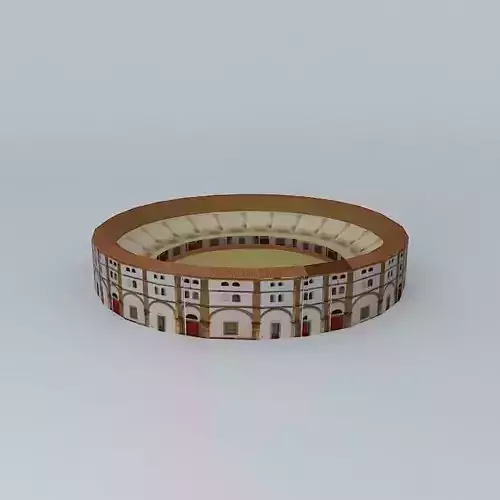 Bullring. Caceres Free 3D model
