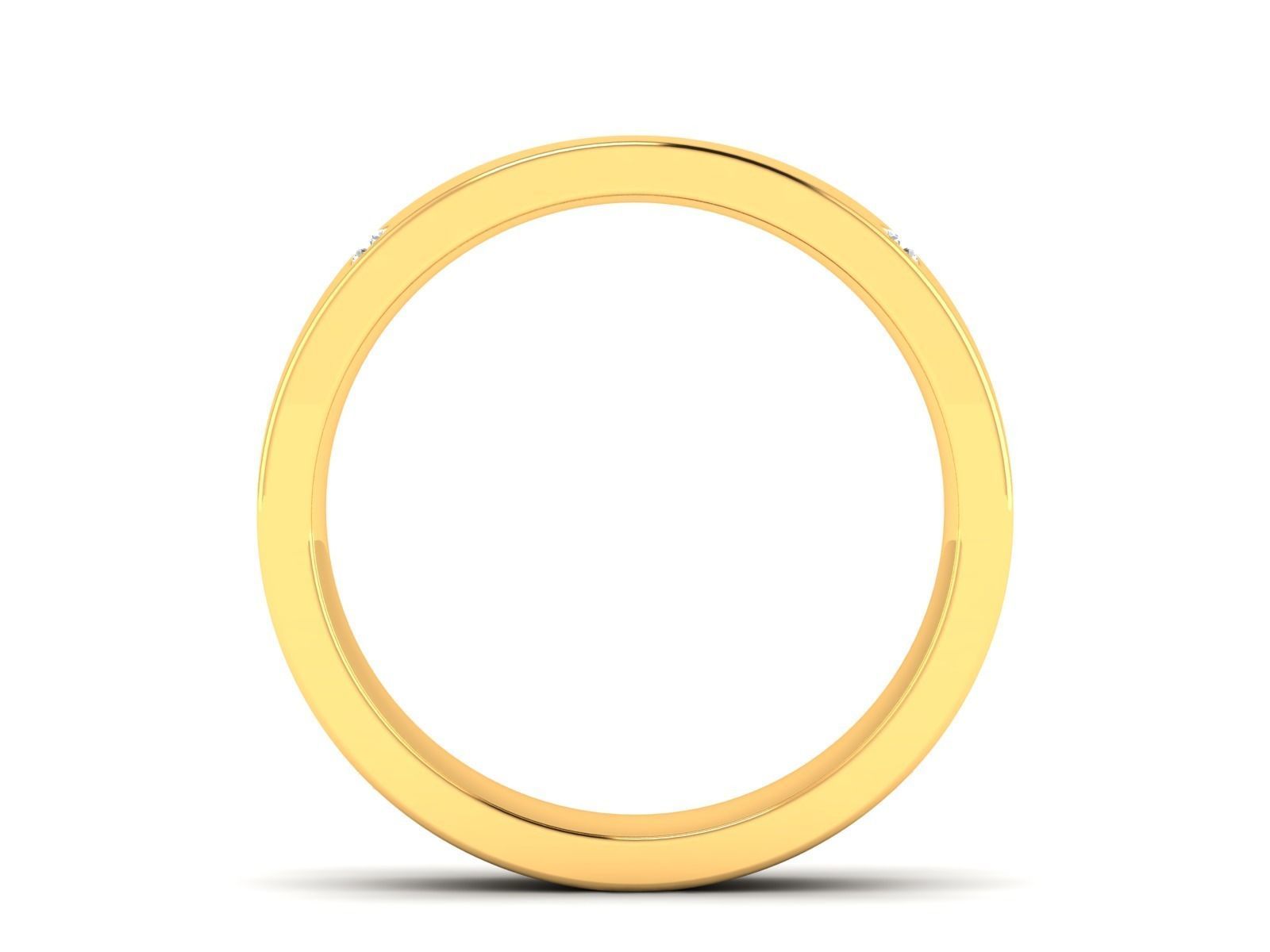 Women Band Ring 3dm render detail 3D print model_3