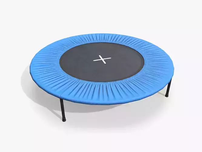 Trampoline lowpoly
