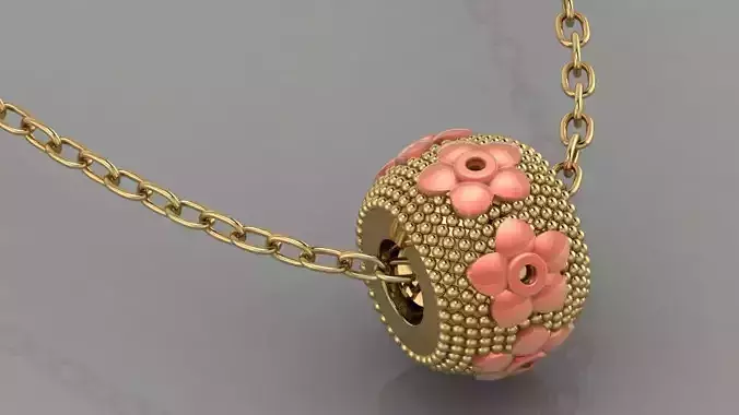 GC GOLD H172-Diamond NECKLACE