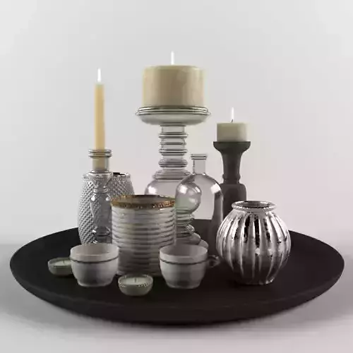 Decoration Set candle holder