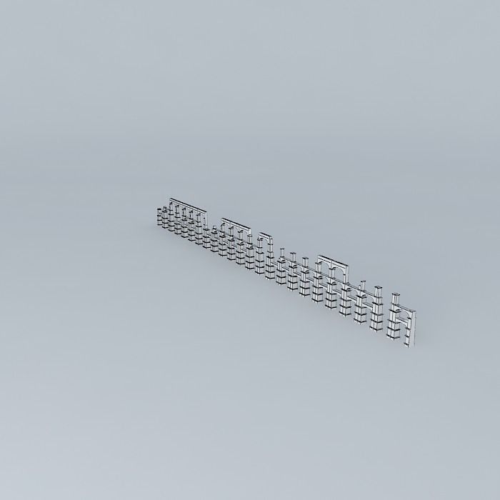 Aqueduct of the Miracles Merida Free 3D model_3