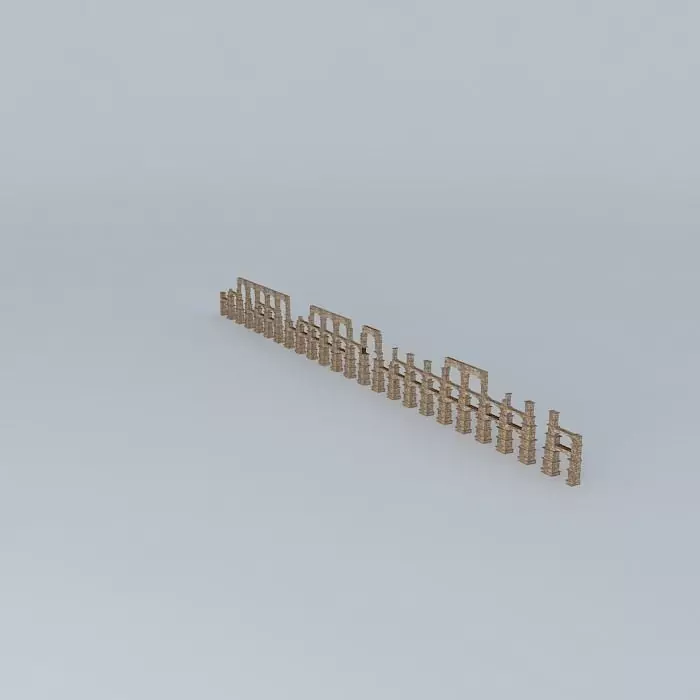 Aqueduct of the Miracles Merida Free 3D model_0