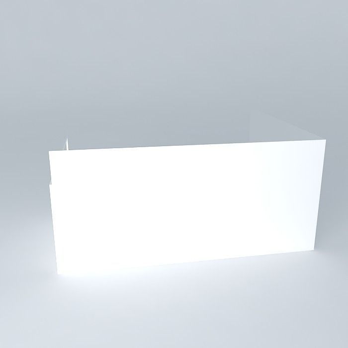 Office modules Free 3D model_2