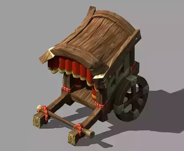 Game City - Advanced Carriage 3D model