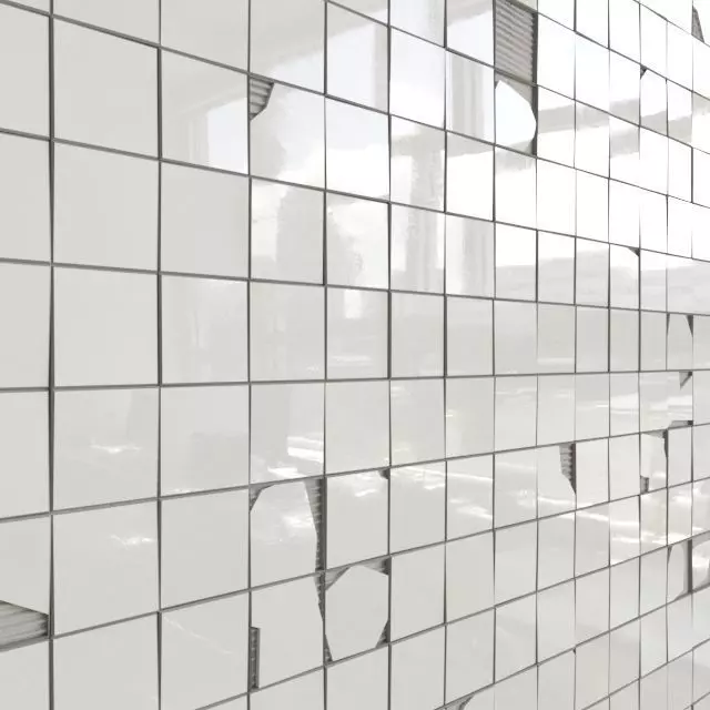 Broken tiles 3D model