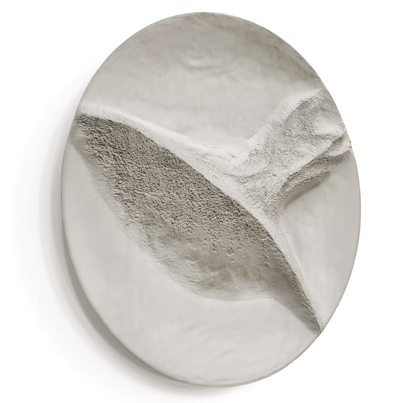 Simonallen sculptor Windhover Metal Plaster 3D model_1