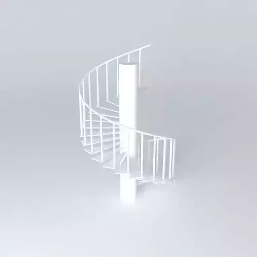 spiral staircase with handrails