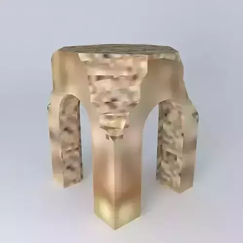 Roman arch of Caparra Guijo de Granadilla Free 3D model