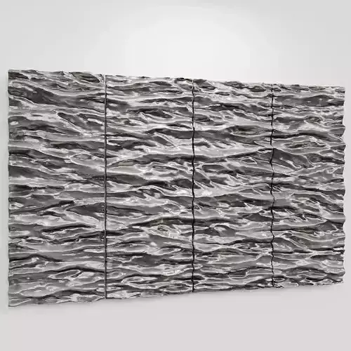 Simonallen Sculptor Seascape 4panels