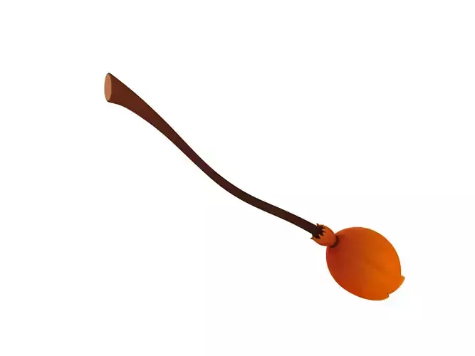 Broom acorn spoon