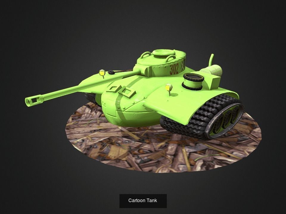 Lowpoly Military Vehicles 3D Model Collection_4