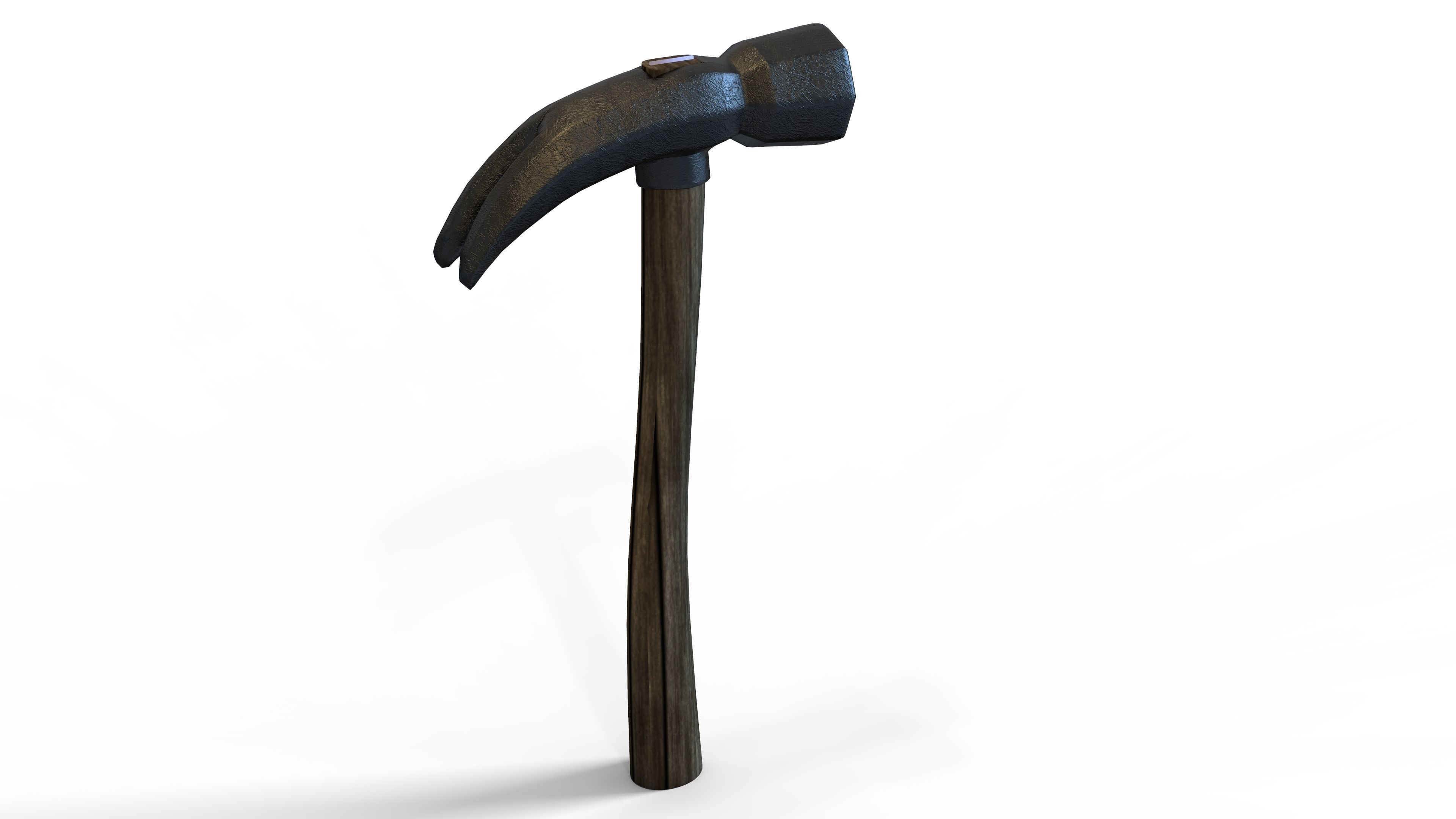 carpenter hammer 3D model_1