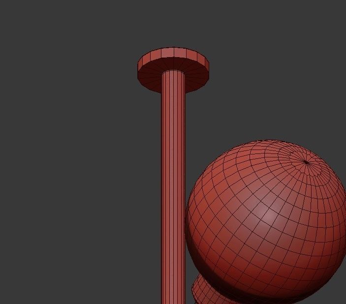 Tech Lighting Mara Chandelier 3D model_4