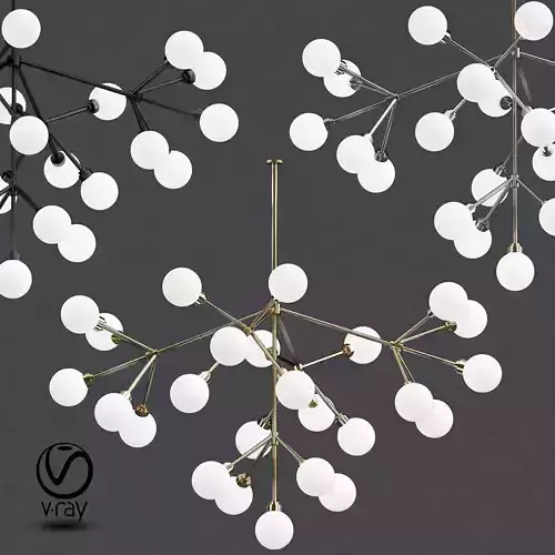 Tech Lighting Mara Chandelier 3D model