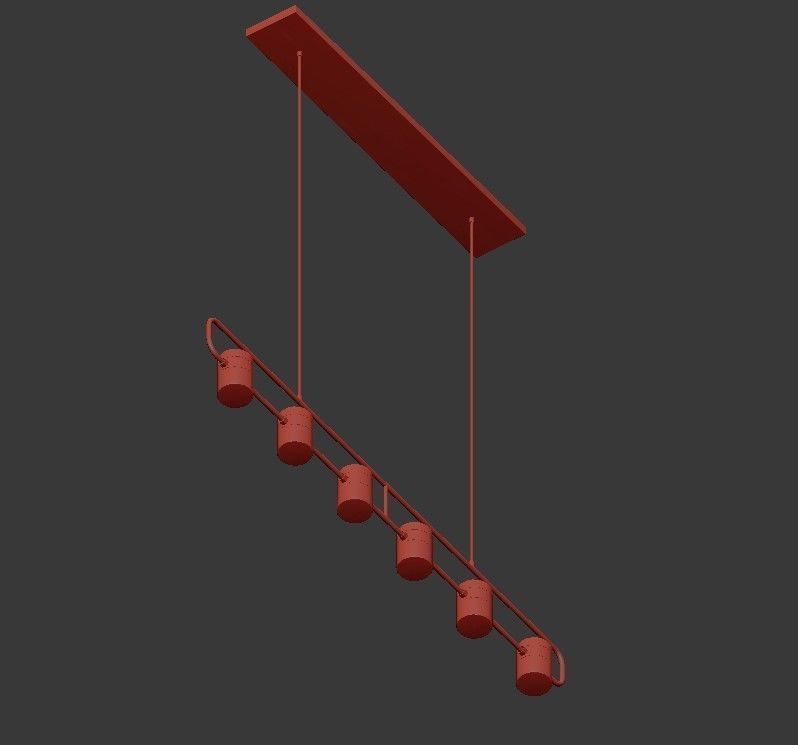 Seeddesign Ling PL6 Linear Suspension Light 3D model_3