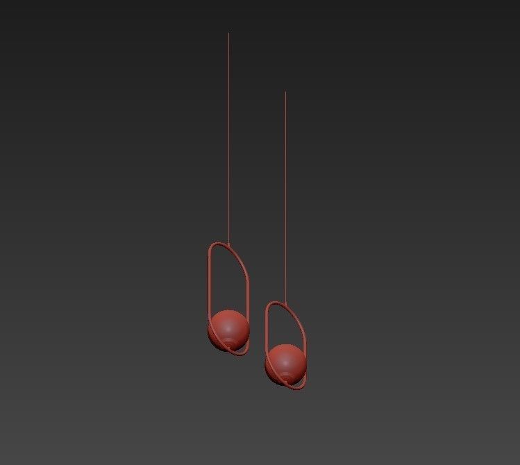 BLUX C Ball S1 Pendant Light 3D model_2