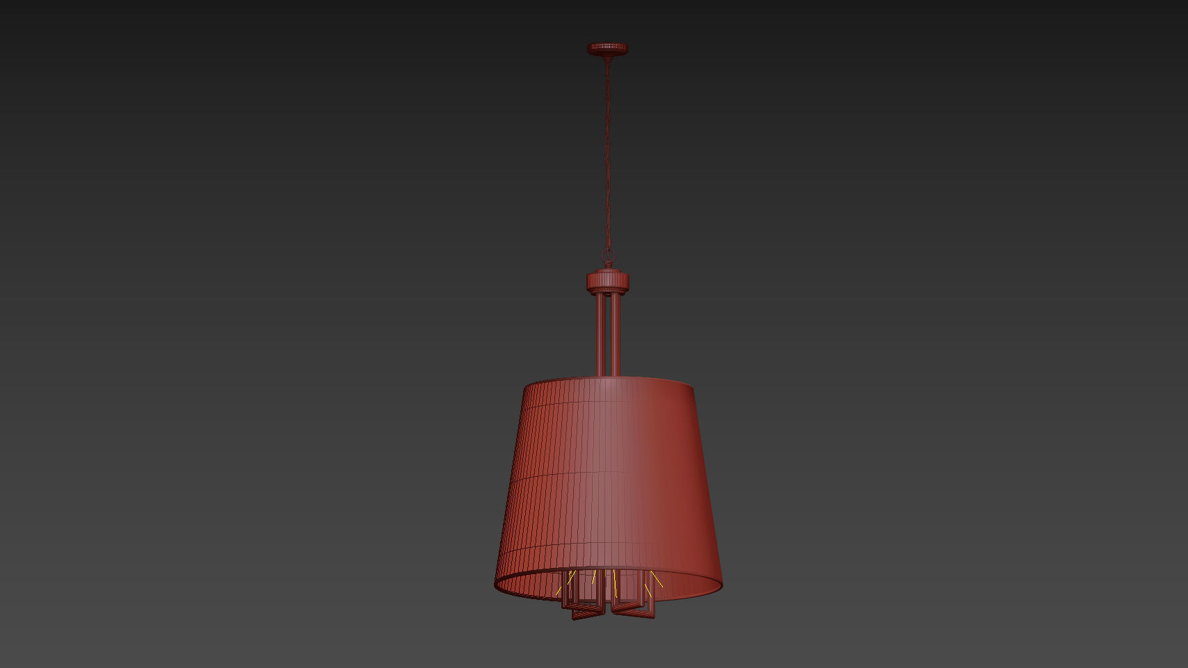 Ballard Designs Ophelia Pendant 3D model_4