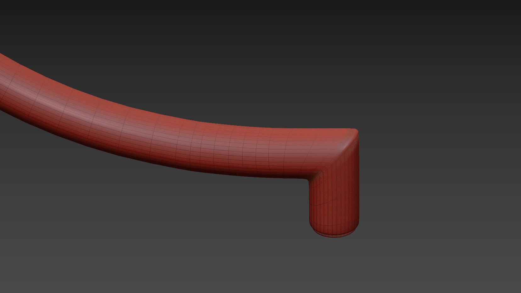 Ballard Designs Lottie Floor Lamp 3D model_4