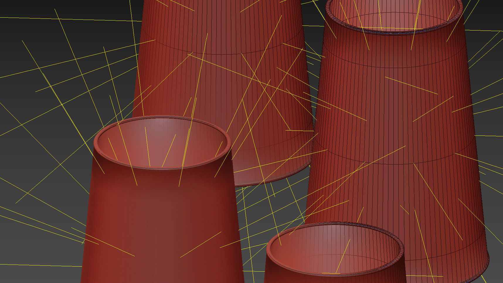 Ballard Designs Lottie Floor Lamp 3D model_1