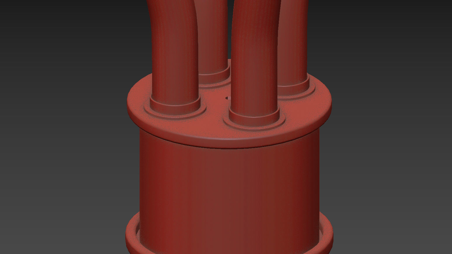 Ballard Designs Lottie Floor Lamp 3D model_2