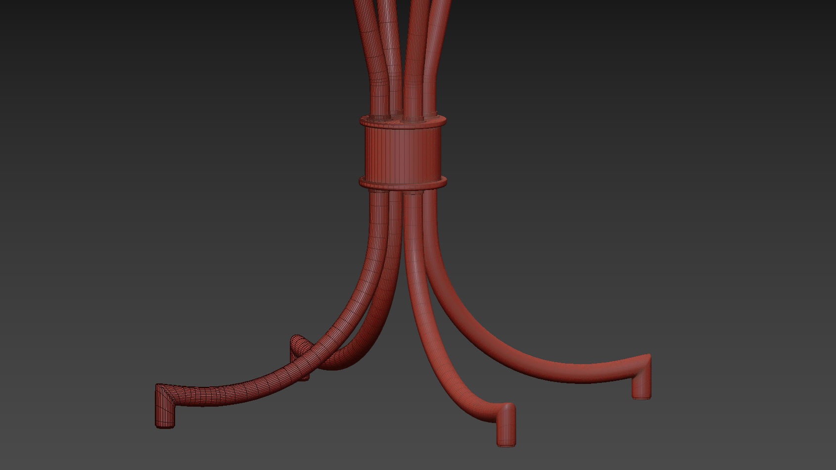 Ballard Designs Lottie Floor Lamp 3D model_3