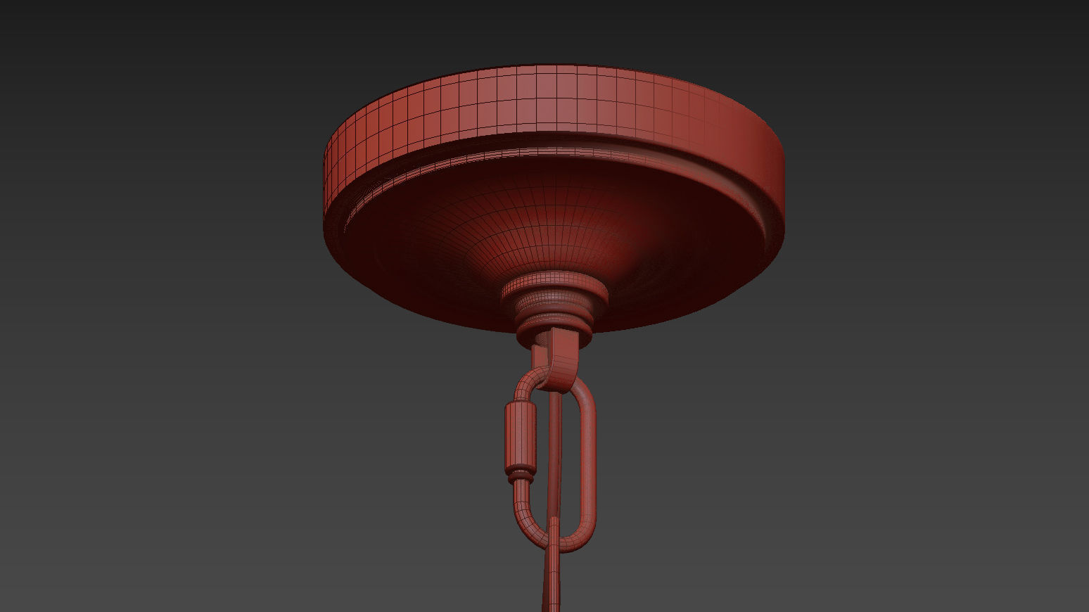 Ballard Designs Breakers 4-Light Lantern 3D model_2